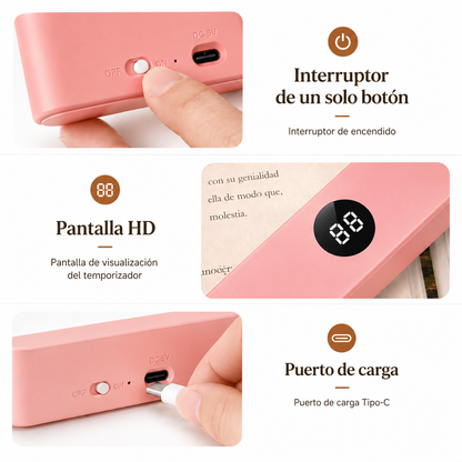 Luz de Lectura Ajustable con Control de Intensidad