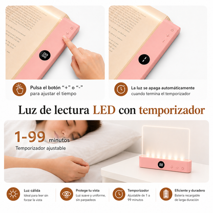 Luz de Lectura Ajustable con Control de Intensidad