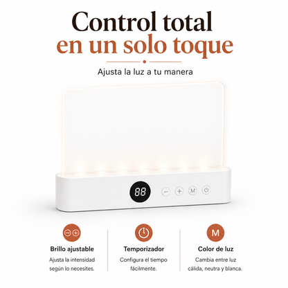 Luz de Lectura Ajustable con Control de Intensidad